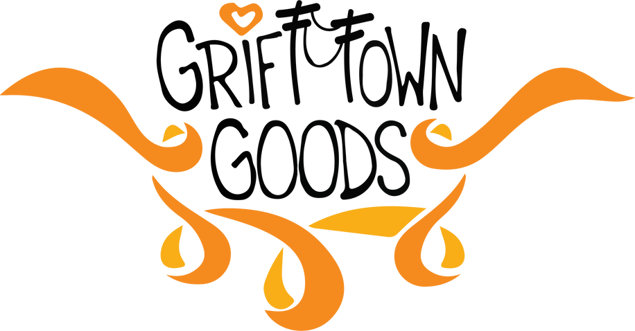 Www - Etsy - Com/shop/grifttowngoods - Instagram Social - Calligraphy (916x478), Png Download