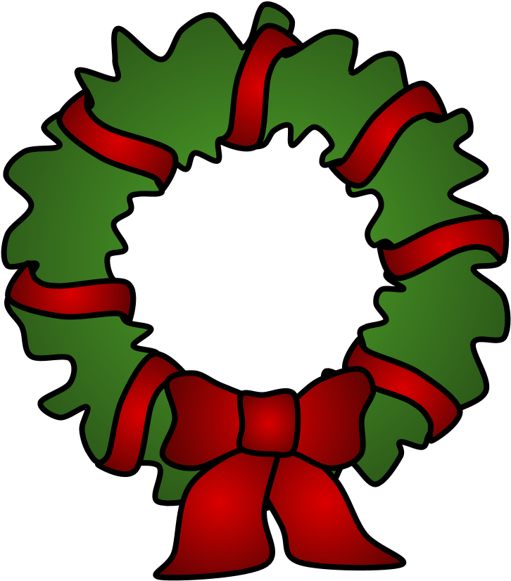 Wreath, Red Tinsel, Png - Circle (816x1056), Png Download