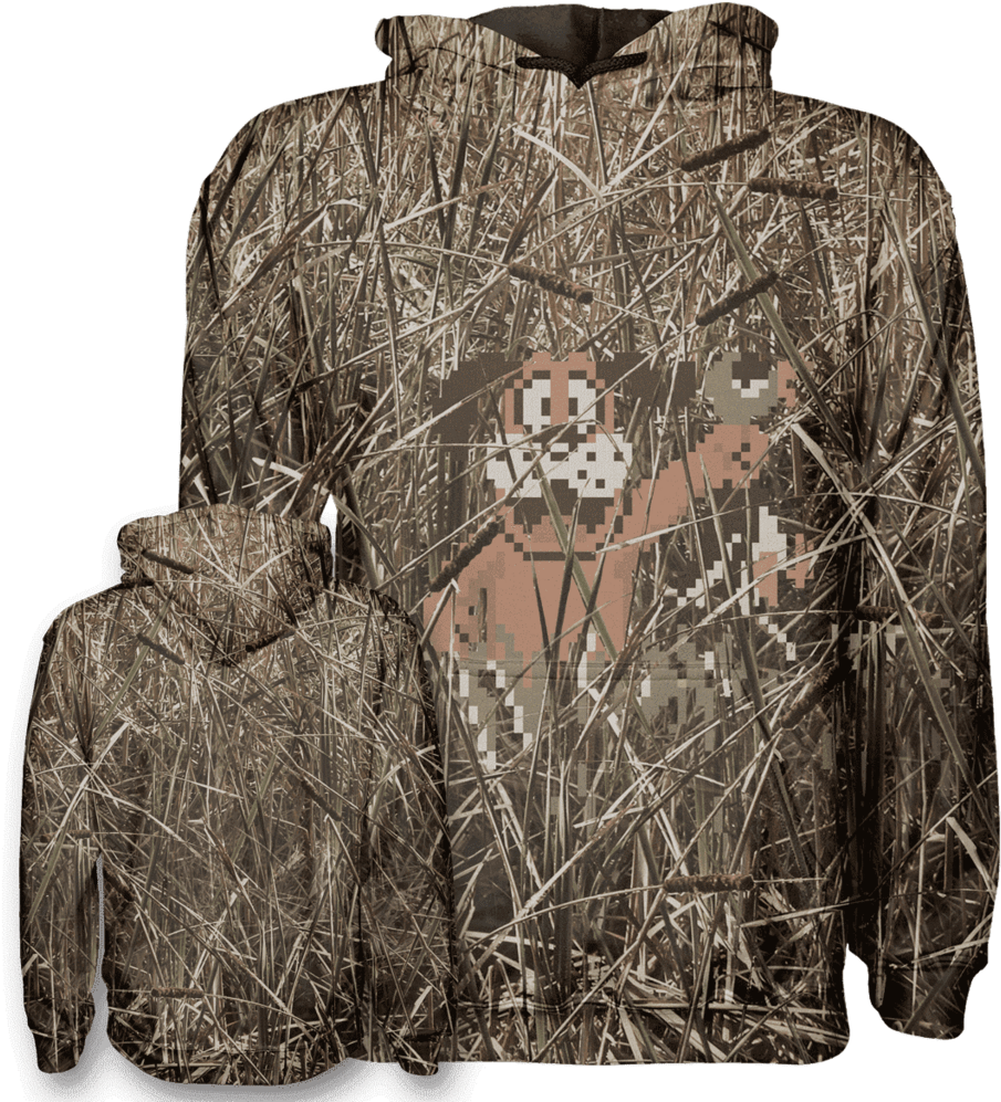 Waterfowl Duck Hunt Shirt Greater Half Hoodie 4xl - Chevrolet C/k (1024x1024), Png Download