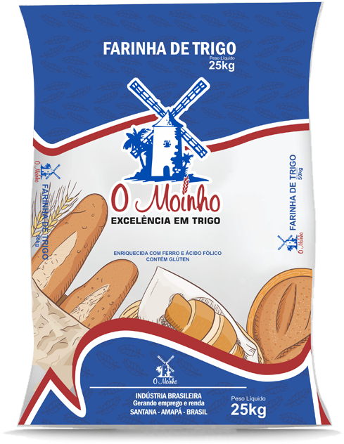 Mais Produtos O Moinho - Farinha De Trigo Moinho (500x655), Png Download