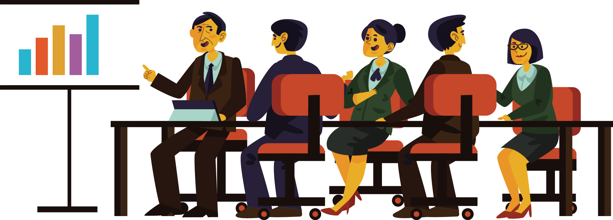 Developer Survey 2018 And Forecast For Startups - Cartoon (2027x729), Png Download