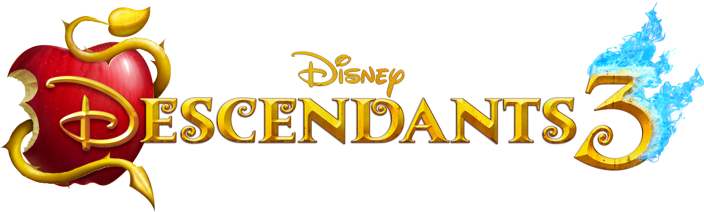 The Wait Is Finally Over For Descendants 3, The Next - Disney Descendants Logo (2500x843), Png Download
