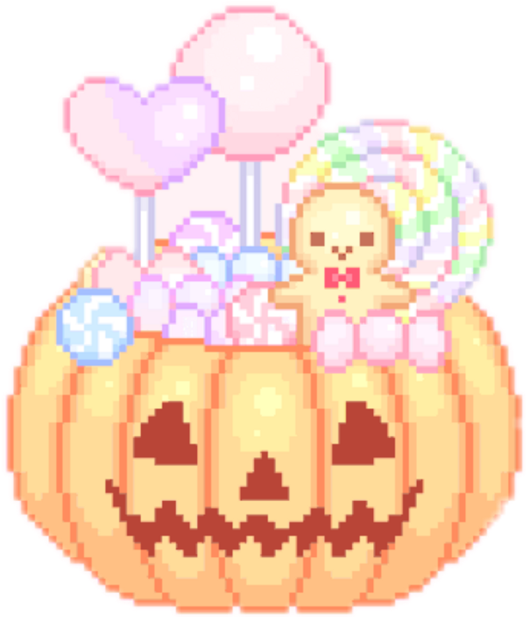 Pastel Clipart Halloween - Cartoon (1024x1024), Png Download