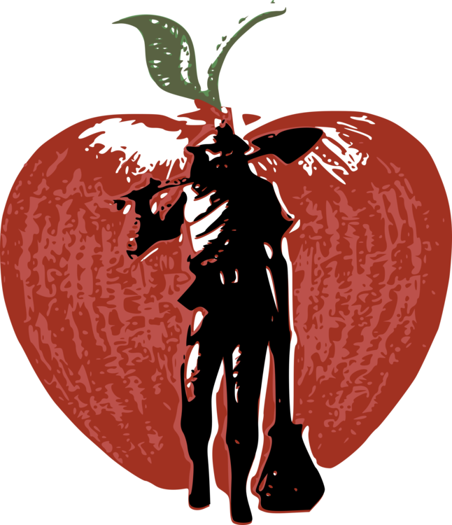 Appleseed Horticulture Drawing Black And White Master - Illustration (646x750), Png Download