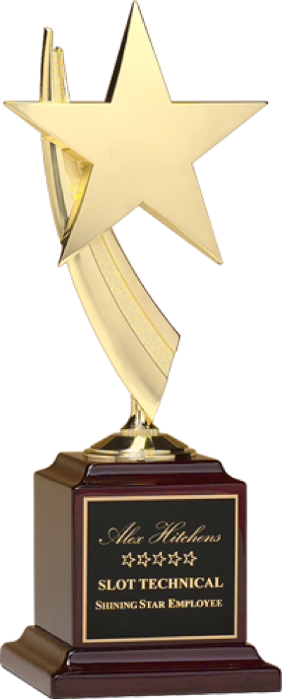 Leisure Time Awards - Trophy (400x990), Png Download