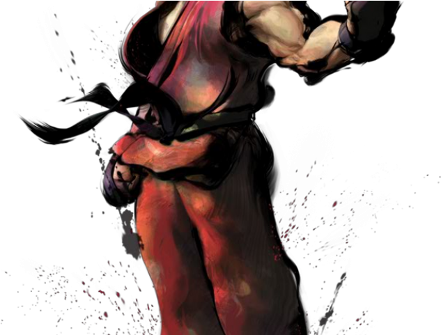 Street Fighter Png Transparent Images - Street Fighter Iv Ken Artwork (640x480), Png Download