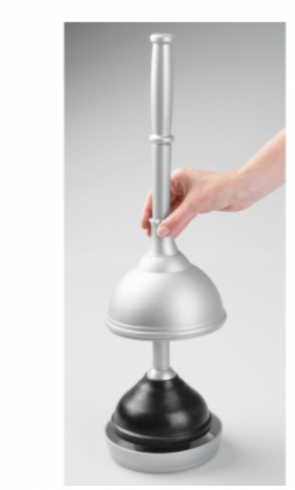 Interdesign Toilet Plunger And Holder For Bathroom - Sphere (700x700), Png Download