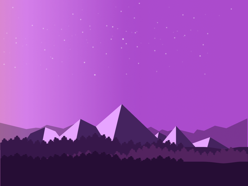 Twilight Pyramids - Illustration (800x600), Png Download