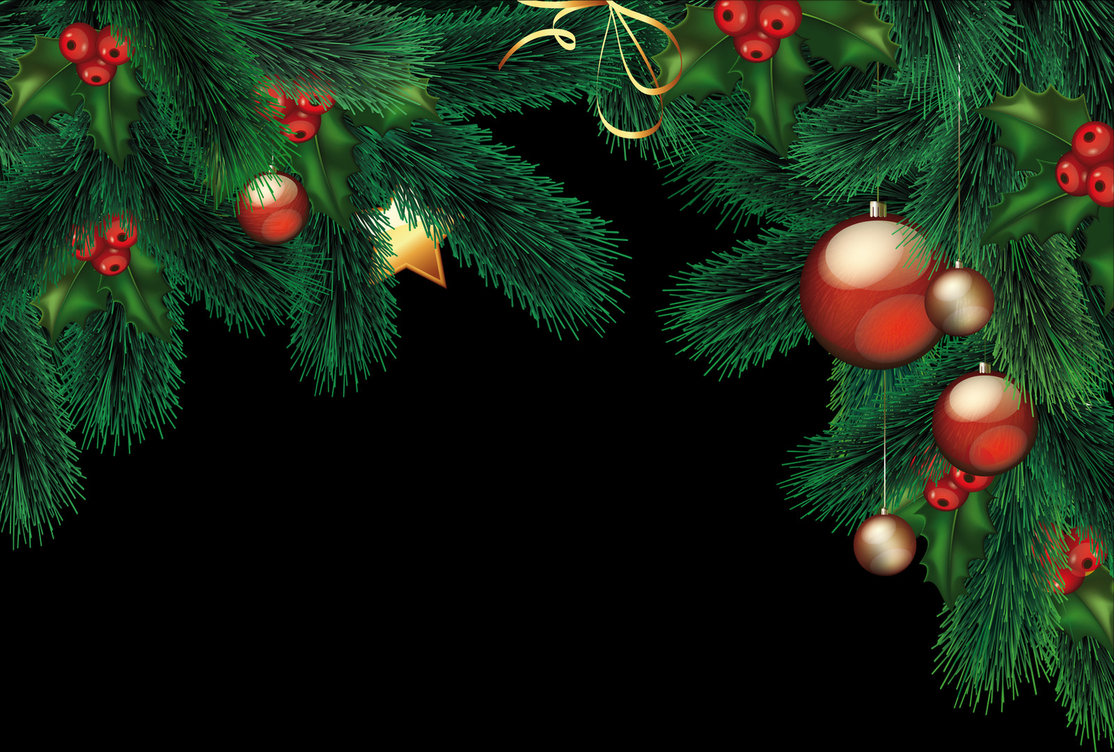 United Kingdom - Christmas Tree Wallpaper Png (1600x1081), Png Download