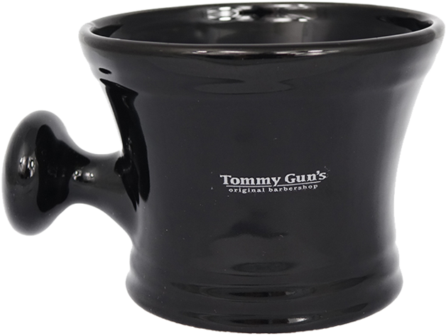 Tommy Gun's Shave Tommy Guns Shave Mug Black - Coffee Cup (1024x958), Png Download