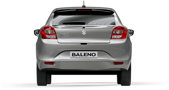 Marutisuzuki Baleno Price, Photo And Review In Bhubaneswar - Silver Car Back Png (1090x536), Png Download