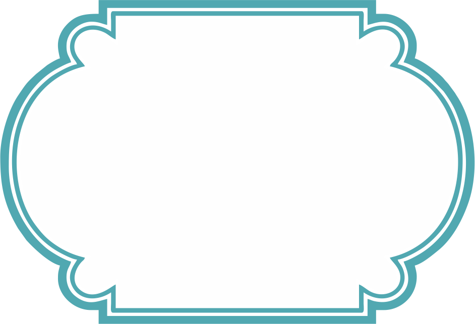 2 - Borde Vintage Azul Png (942x643), Png Download