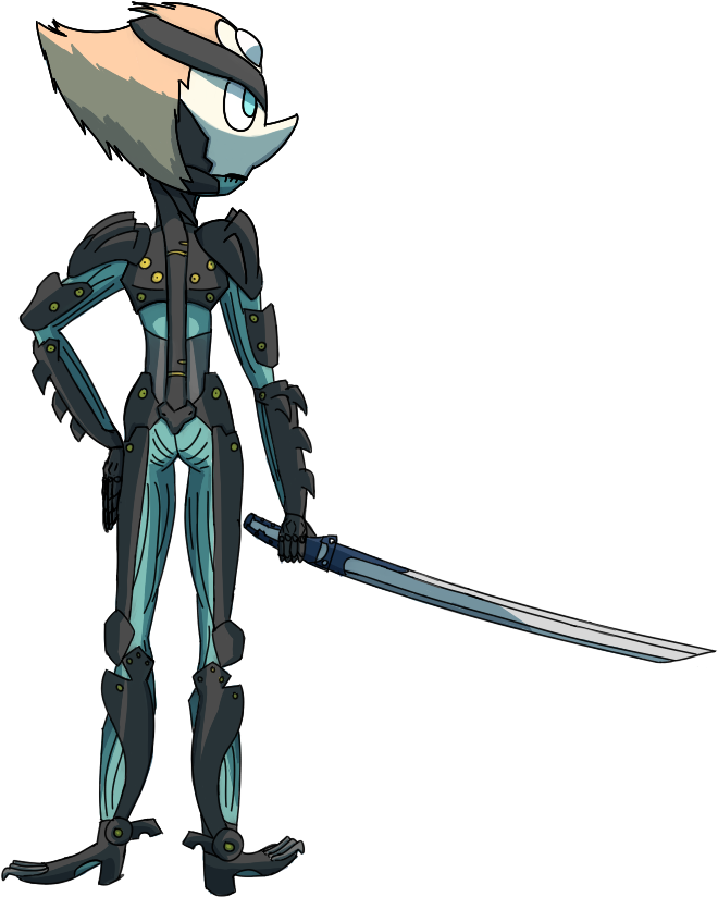Pearl As Raiden From Metal Gear Rising - Action Figure (1200x1200), Png Download