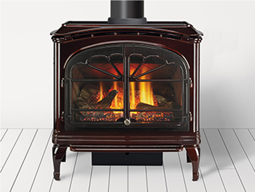 Heat & Glo Tiara Gas Stove - Propane Stoves (1100x620), Png Download