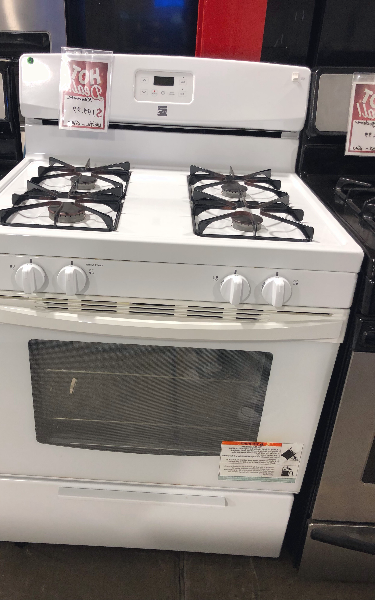 Kenmore White Gas Range Stove Usado En Venta En Huntington - Stove (375x600), Png Download