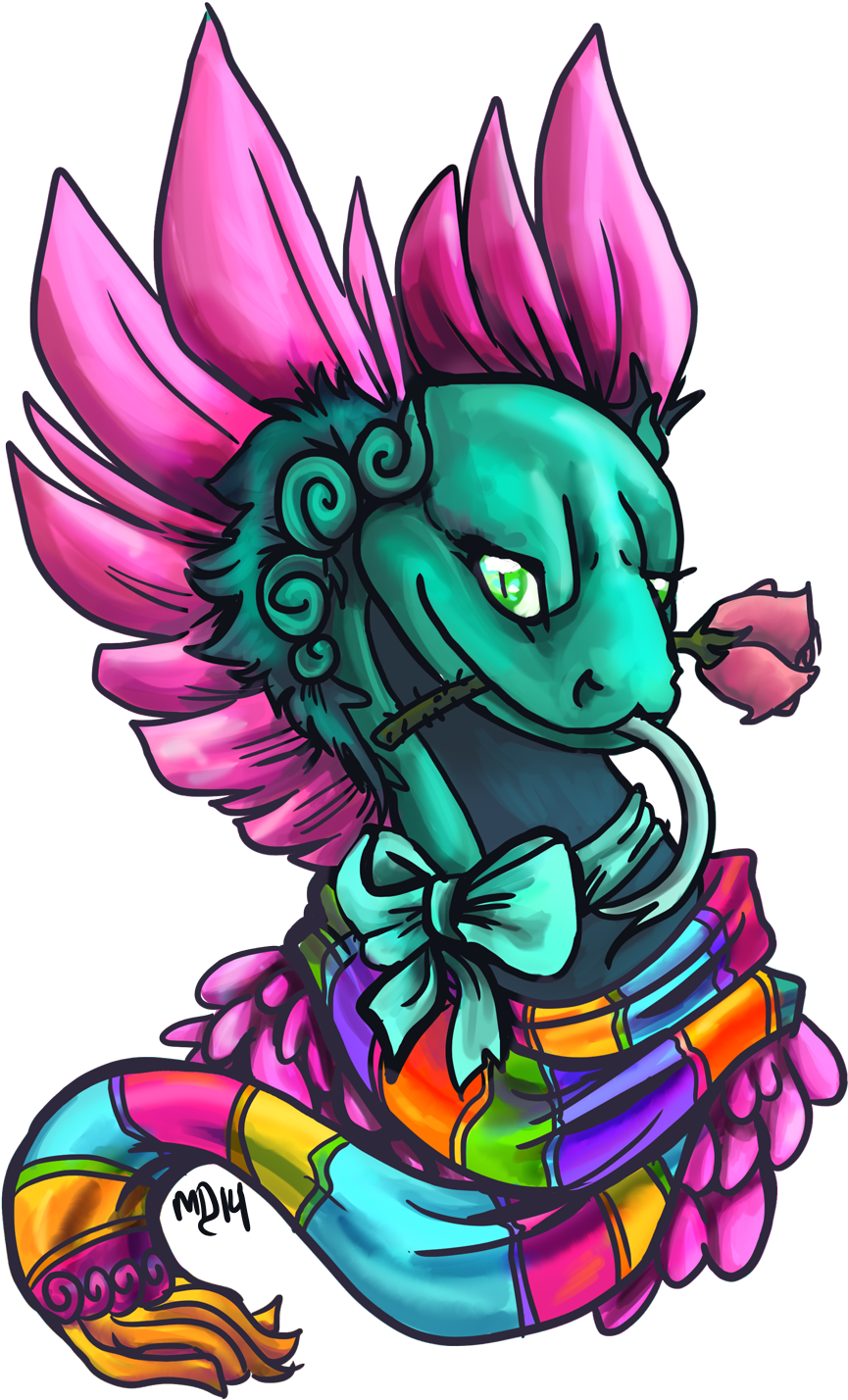 Last Batch Of Headshots For Win On Flightrising Gaia, - Illustration (1000x1517), Png Download