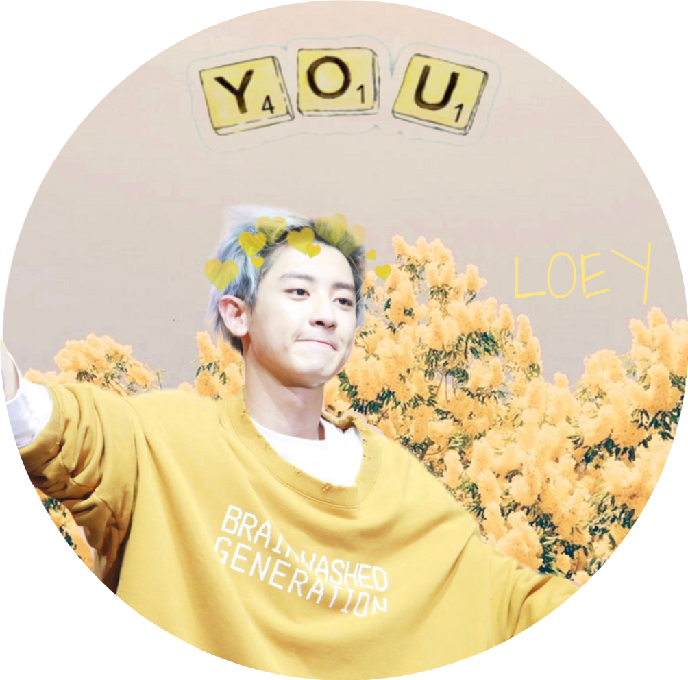 #chanyeol #exo #sticker #icon #freetoedit #remixit - Yellow And Light Blue Aesthetic (1004x992), Png Download