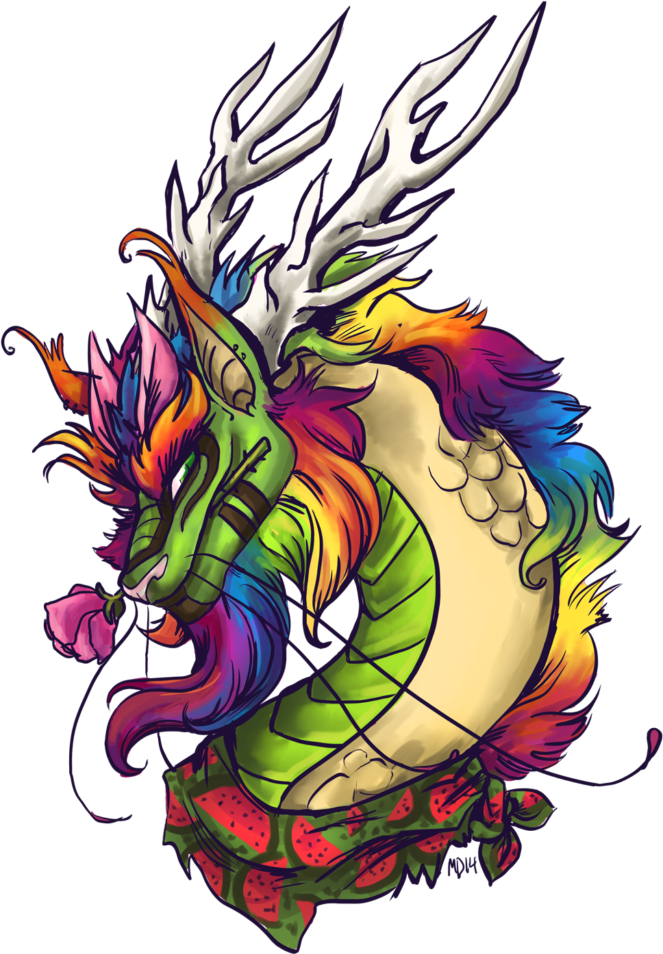 Last Batch Of Headshots For Win On Flightrising Gaia, - Illustration (1000x1408), Png Download