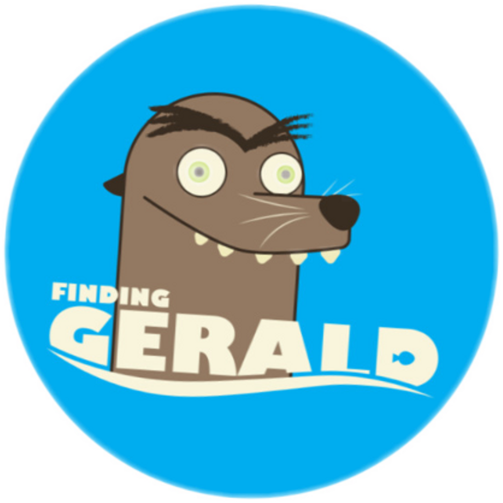 Findingdory Gerald Disney Pixar Stickers Sticker Freeto - Cartoon (1024x1024), Png Download