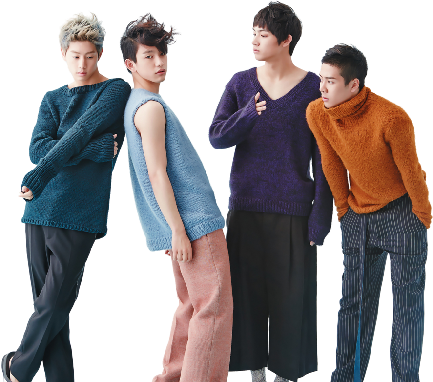 Korea Png - Got7 Nylon Magazine (1024x1057), Png Download