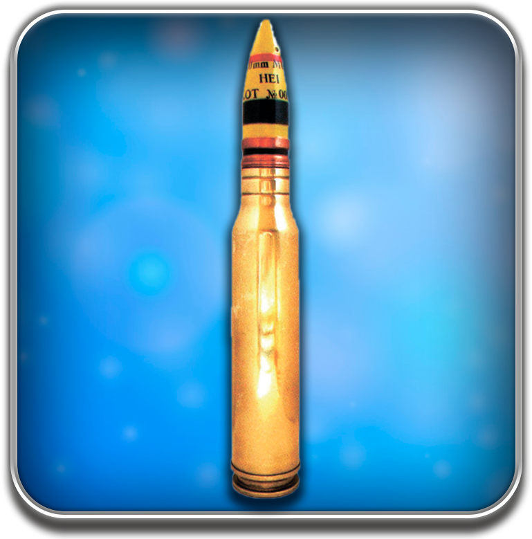 30mmx210b - Bullet (800x800), Png Download