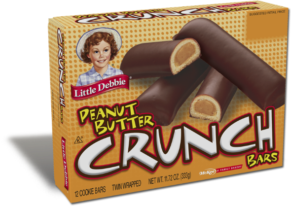 All Snack Bars - Little Debbie Crunch Bars (858x429), Png Download