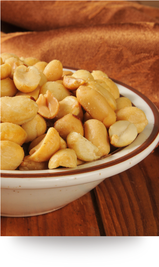 05roasted-peanuts - Cashew (507x1014), Png Download