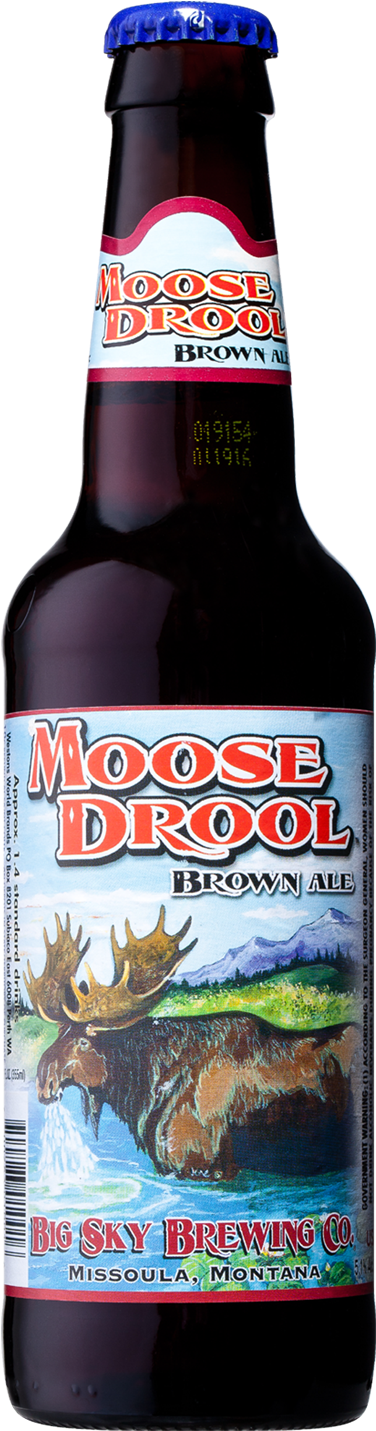 Big Sky Moose Drool Bottles 355ml - Cerveza Blue Moon Belgian White (1600x2000), Png Download