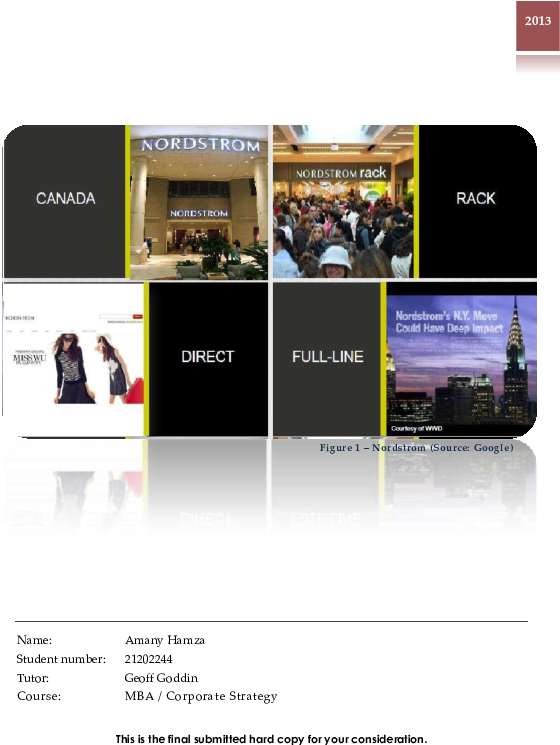 Pdf - Nordstrom (595x842), Png Download