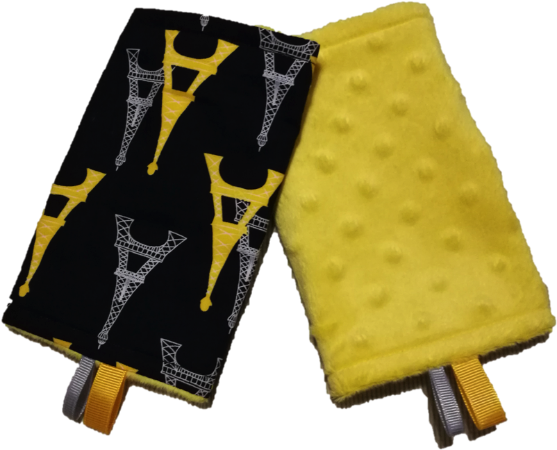 Accessories Straight Cut Reversible Drool Pads - Ice Cream Bar (844x846), Png Download