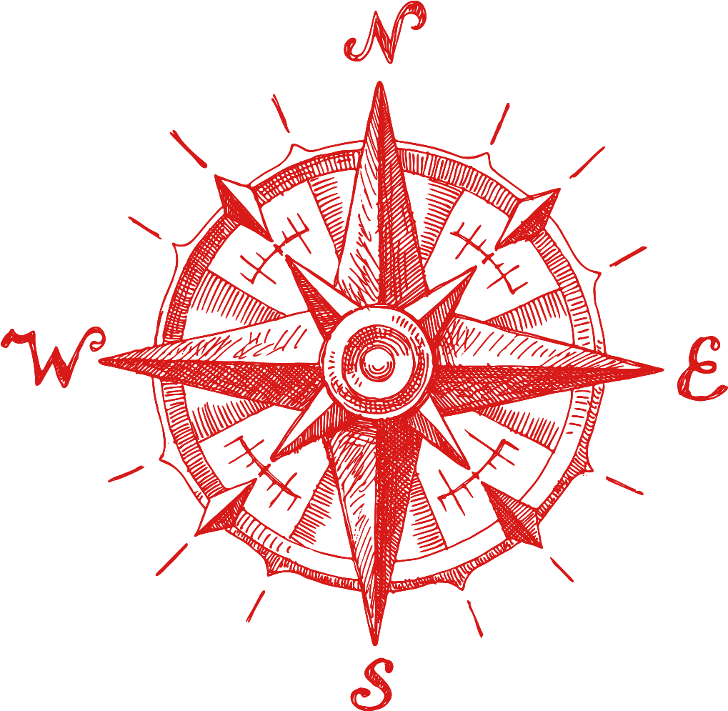 Map North Nautical Chart Maritime Flags Compass Clipart - Navigation Compass Black And White (1181x1181), Png Download