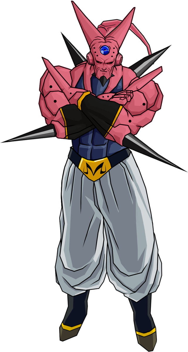 Dragon Ball Z Super Buu After Gohan - Super Buu (900x1200), Png Download