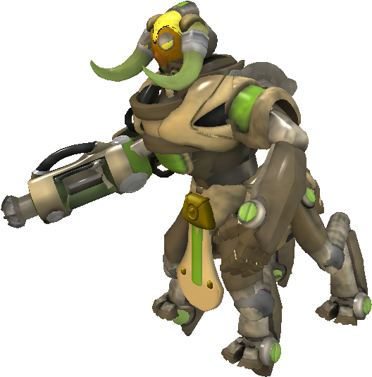 Orisa, From Overwatch - Cartoon (1280x720), Png Download