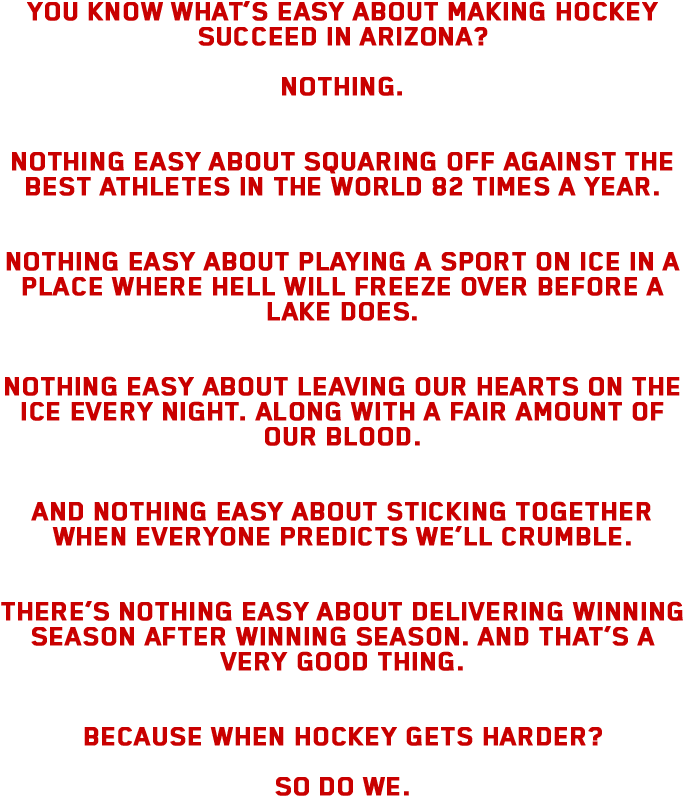 Phoenix Coyotes Manifesto Growing Up Playing Ice Hockey - Circle (711x1000), Png Download