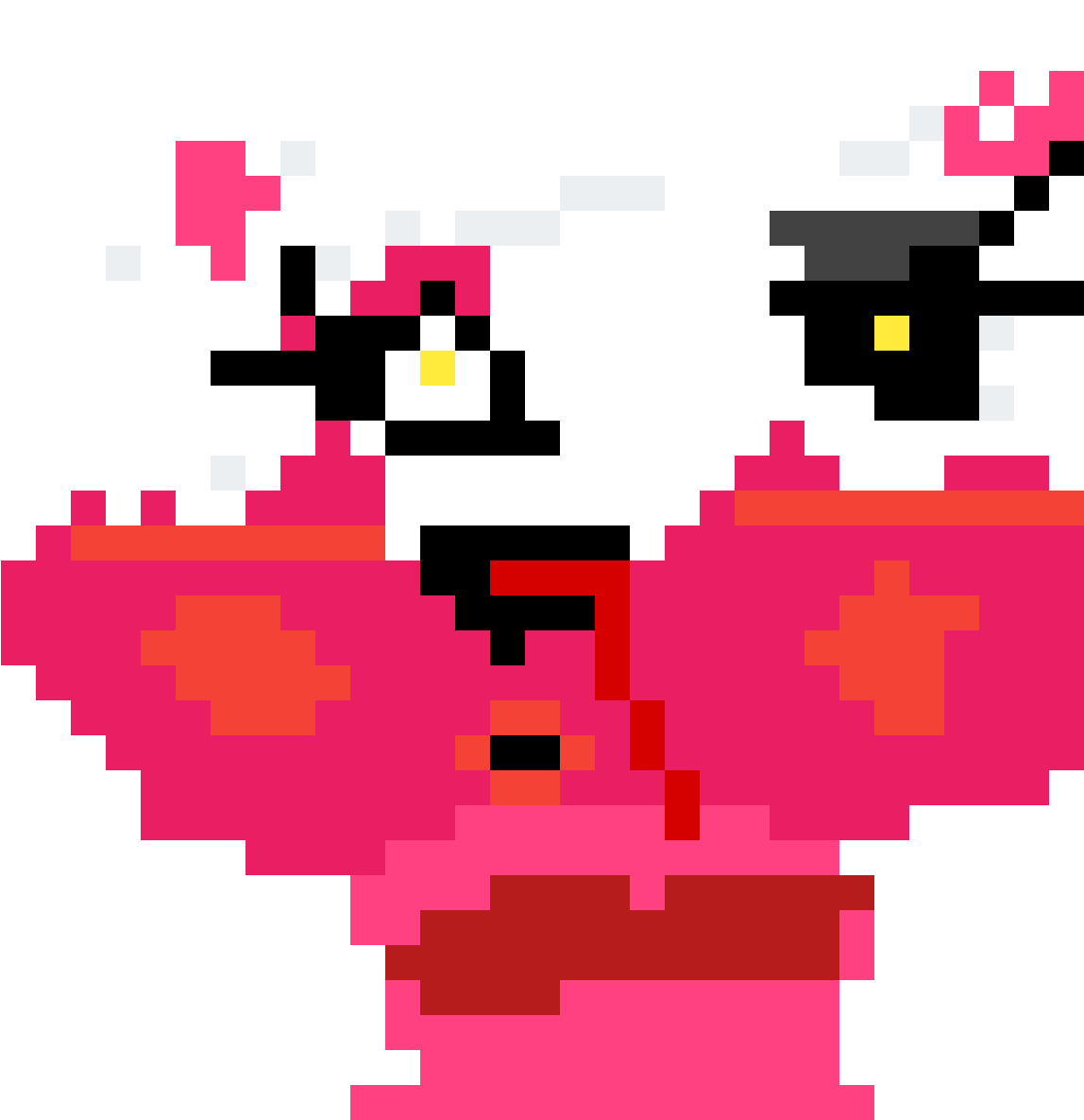 Mangle Blushes About Springtrap So Her Nose Bleeds - Tweets No Nut November Rules (1184x1184), Png Download