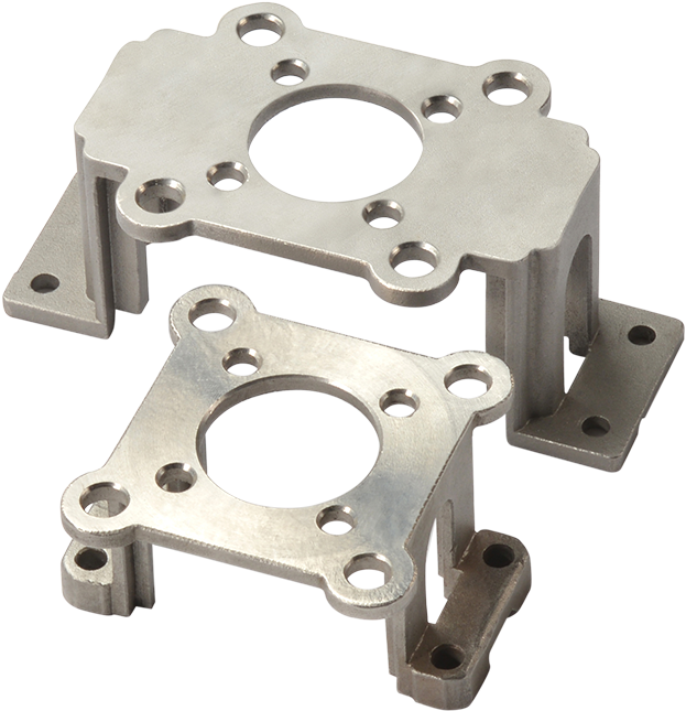 Steel Brackets Are Machined Top And Bottom To Provide - Tool (779x810), Png Download