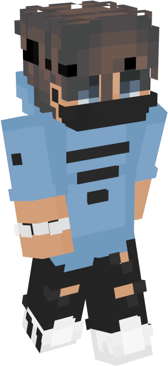 Minecraft Skins - Fictional Character (400x800), Png Download