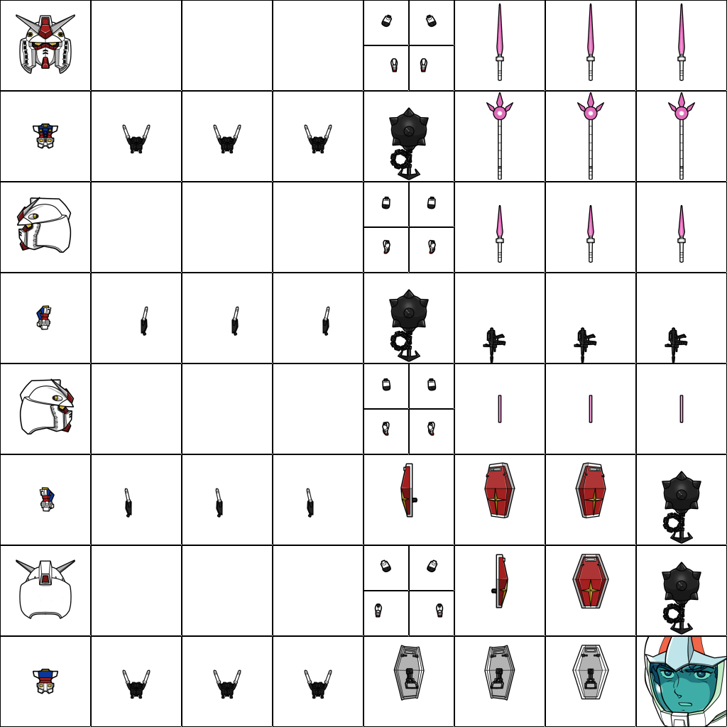 Gundam - Number (1024x1024), Png Download