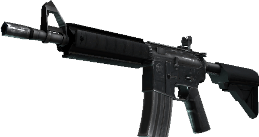 Back - M4a4 Faded Zebra (912x516), Png Download