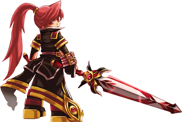 Savior4 - Grand Chase Elesis Savior (741x484), Png Download