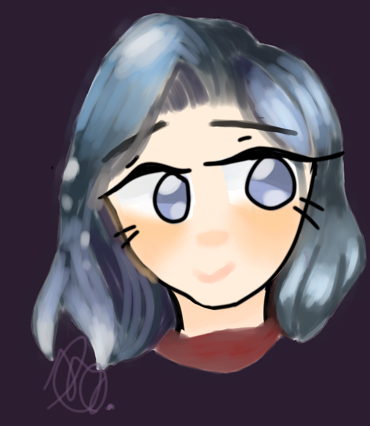 Oof Hello Peeps, I Made Sum Art - Cartoon (732x842), Png Download