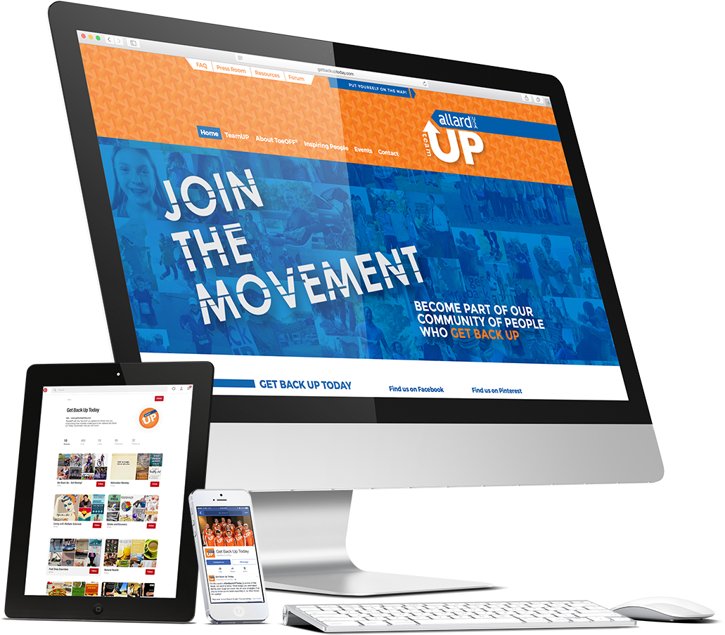 Allard Case Study Web - Online Advertising (1256x1105), Png Download