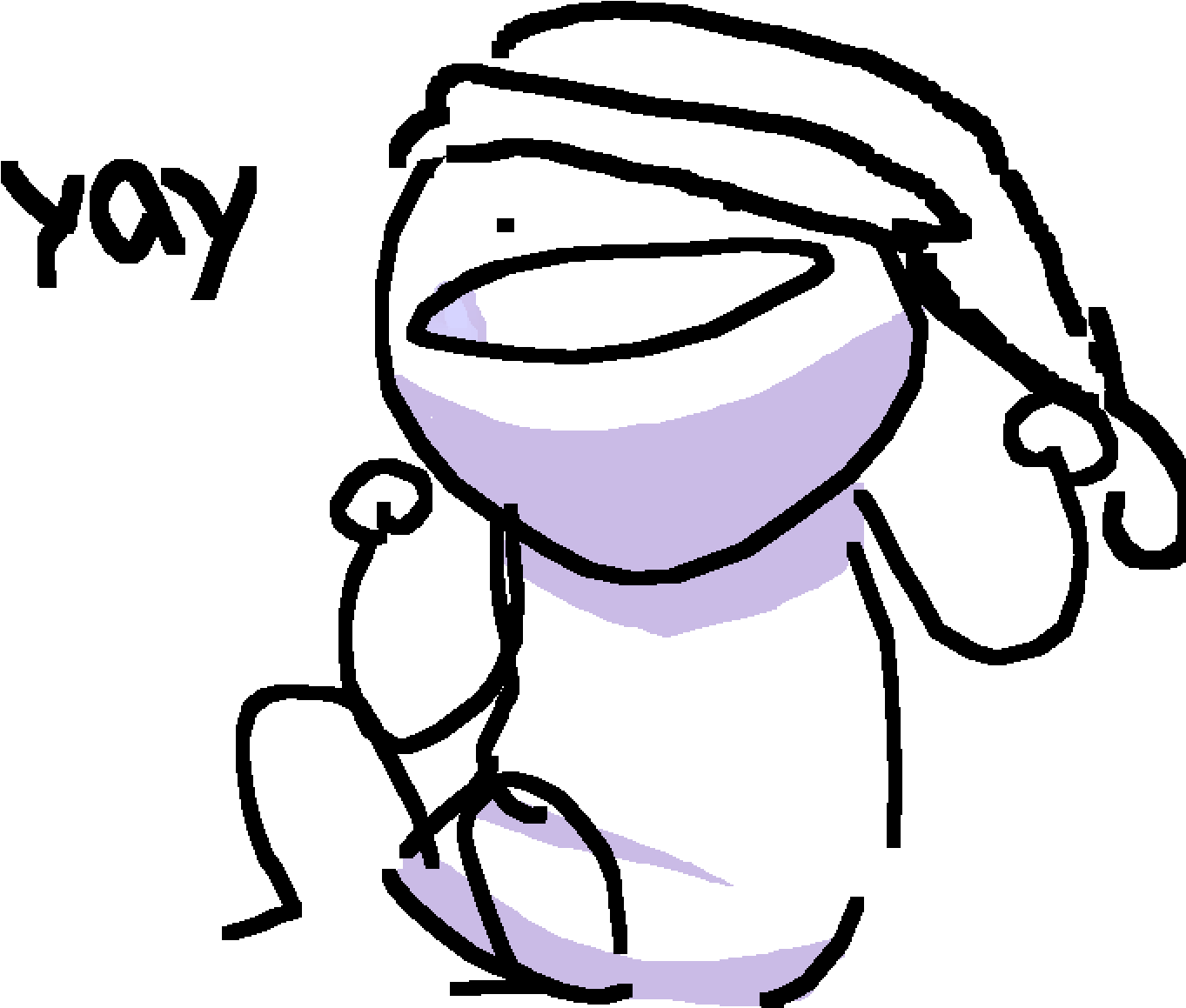 Yay (1400x1400), Png Download