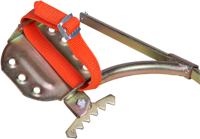 Wood Pole Climber Tree Climbing Shoes With Sharp Teeth - Coin Purse (1000x667), Png Download