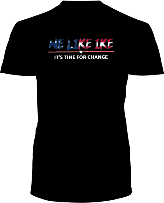 We Like Ike - Polo Shirt (550x688), Png Download