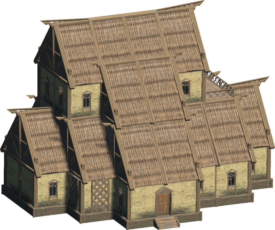 Houselhut - Roof (948x794), Png Download