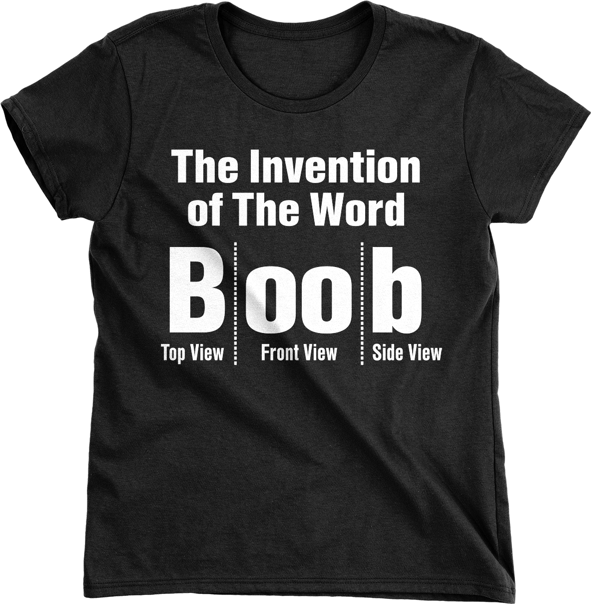 The Invention Of The Word Boob - Active Shirt (1200x1222), Png Download