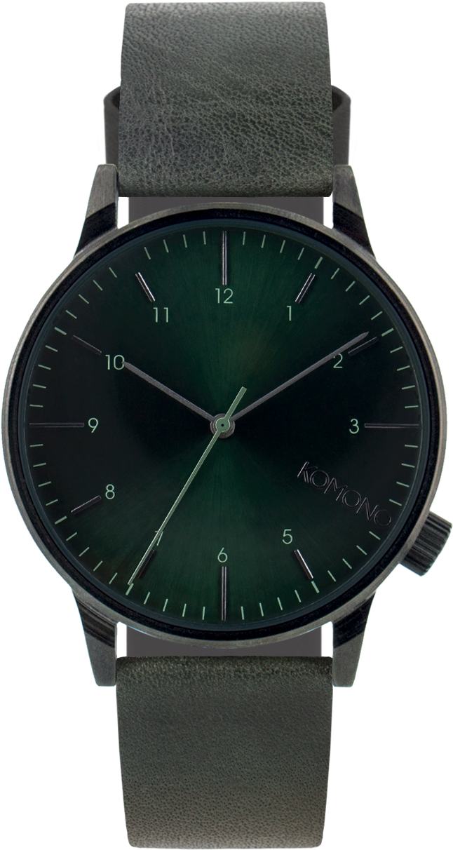 Komono 腕時計 グリーン (2048x1375), Png Download