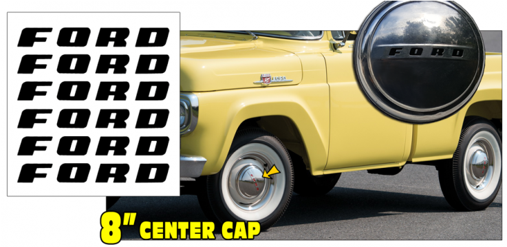 1947 56 Ford Truck / 1947 48 Cars Stainless Steel 8" - Off-road Vehicle (736x460), Png Download