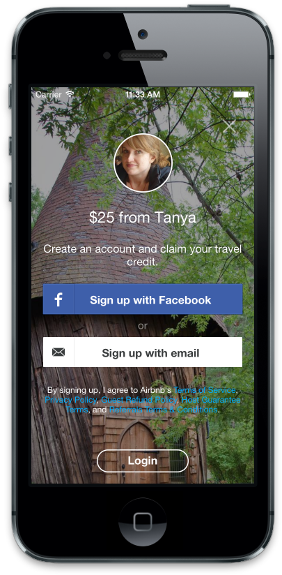 Mobile Startup Referral - Suicide Prevention App (414x834), Png Download